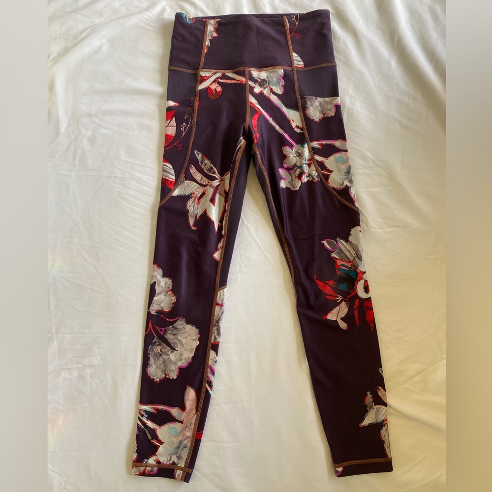 🤍ATHLETA FLOWER LEGGINGS!